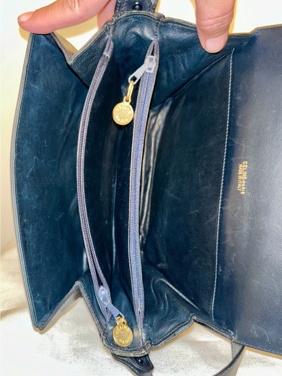 Celine C-Macadam Sulky Horse Carriage Shoulder Bag. Vintage!!!! COA included main image 10